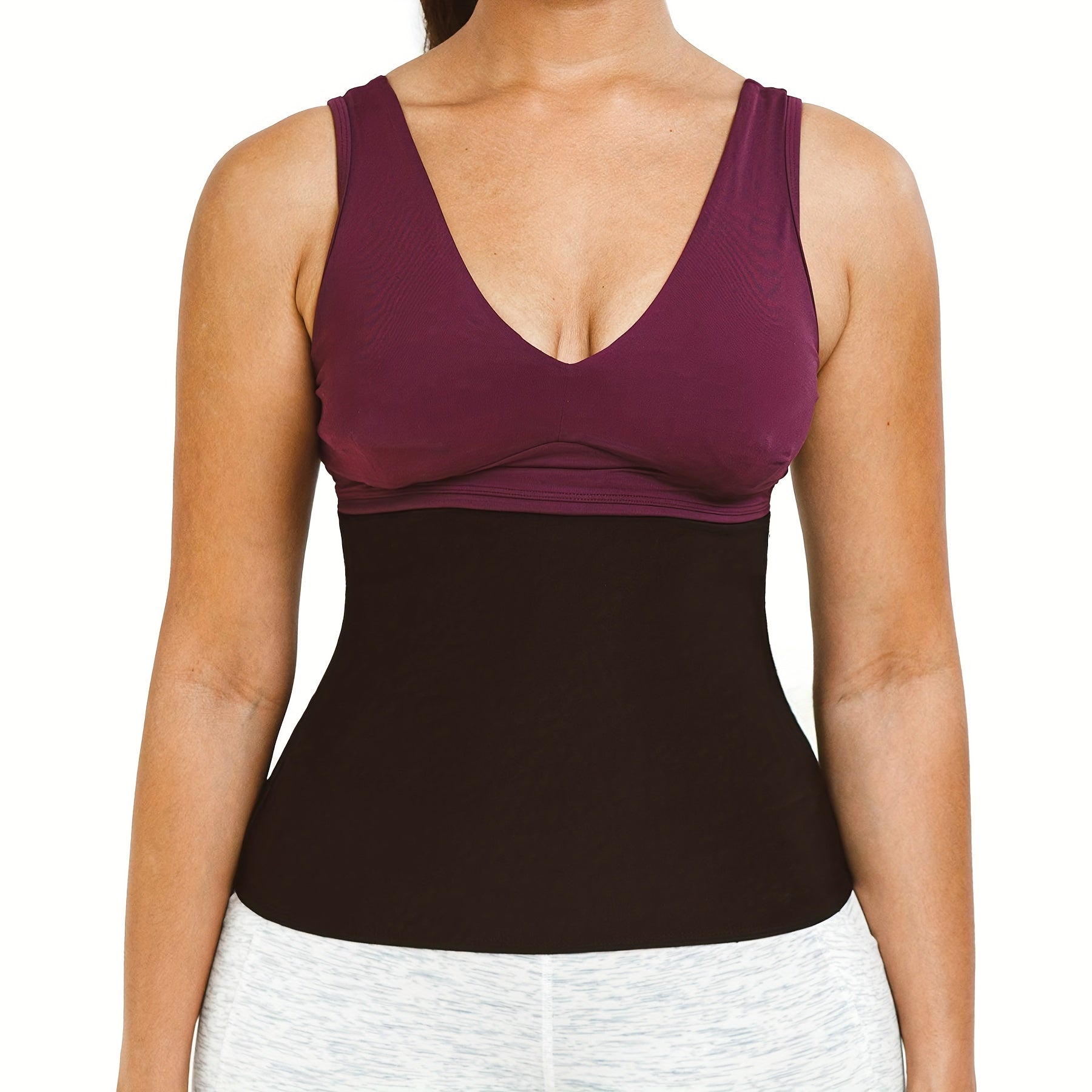 SCARBORO Waist Trainer Trimmer Belt Sauna Girdle Cincher Shaper