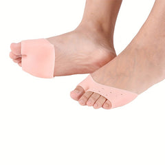 2pairs Silicone Foot Tip Cover Soft Anti-wear Toe Separator