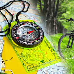 Waterproof Metal Compass for Hiking - Outdoor Camping & Map Reading