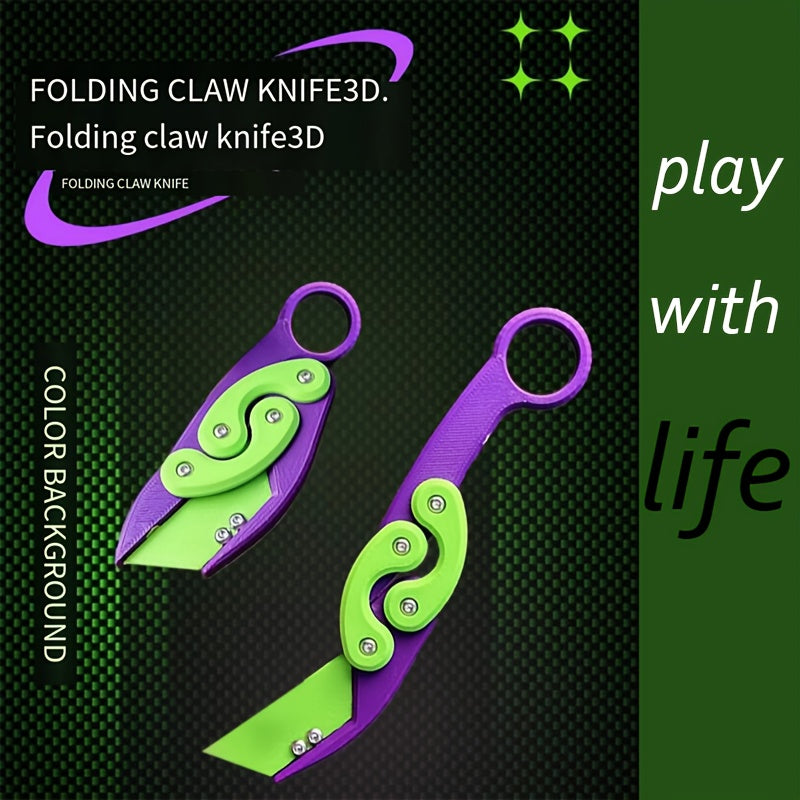 Carrot Claw Toy Gravity Stress Relief 3D Printed Cosplay Props