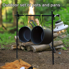 Portable Picnic Non Stick Pot Stainless Steel Cookware for Outdoor Camping