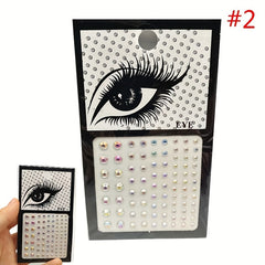 Mermaid Teardrop Glitter 3D Temporary Tattoo