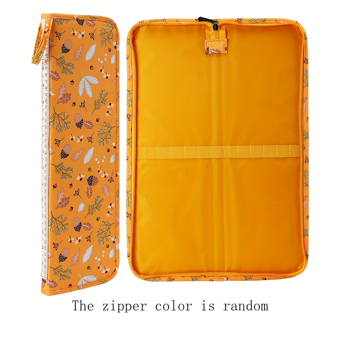 Waterproof Storage Bag for Crochet Needles and Yarn