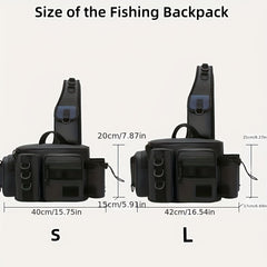 Fishing Tackle Bag Sling Pack Portable Fly Fishing Fanny Pack