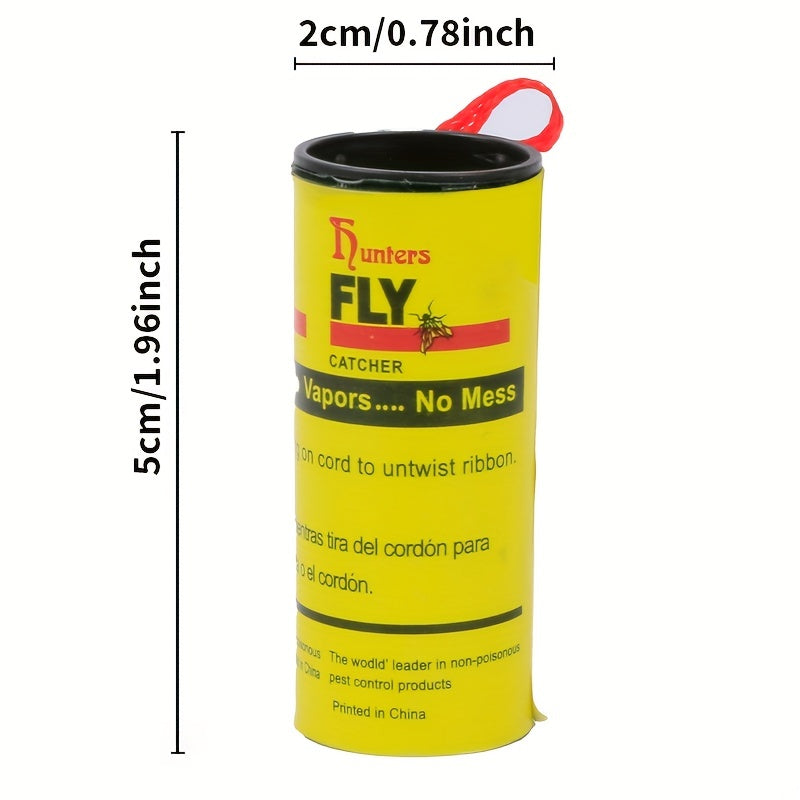 Sticky Fly Strip Pesticide Fly Trap For Home & Outdoor - 40pcs