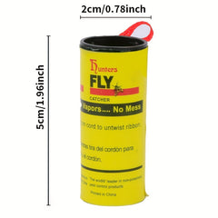 Sticky Fly Strip Pesticide Fly Trap For Home & Outdoor - 40pcs