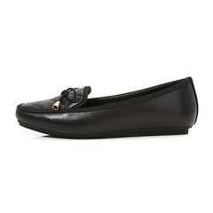 Women's Bowknot Loafers Slip On Flats