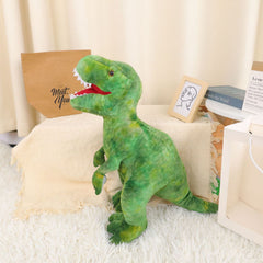 Realistic Dinosaur Plush Toy with Teeth & Spiky