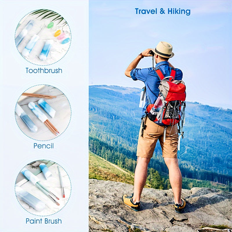 4pcs Toothbrush Heads Cover for Outdoor Travel