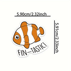 50 Motivational English Stickers for Luggage Skateboard Cup Phone Tablet
