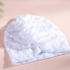 Breathable Lace High Elastic Cap Hair Accessories for Baby Girls and Boys