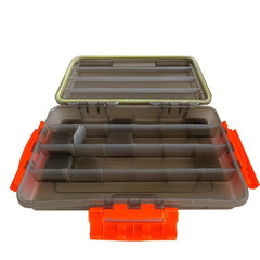 Waterproof Fishing Tackle Storage Box - Organize Lures, Hooks, and More