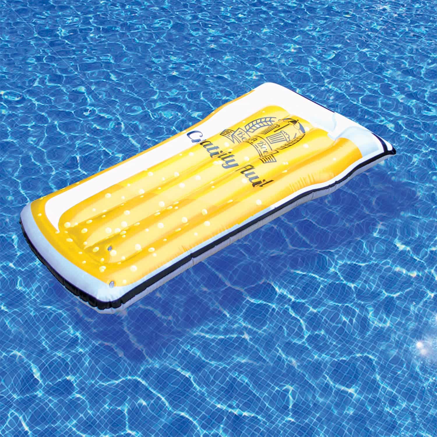 Pint Glass Pool Float Inflatable Fun Toy Dad Pub Themed