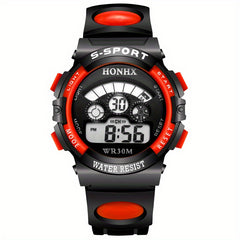 Waterproof Electronic Watch for Kids, Anti Fall Design