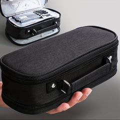 High Capacity Canvas Holder - Reliable Solution for Stationery Pencils Cosmetics
