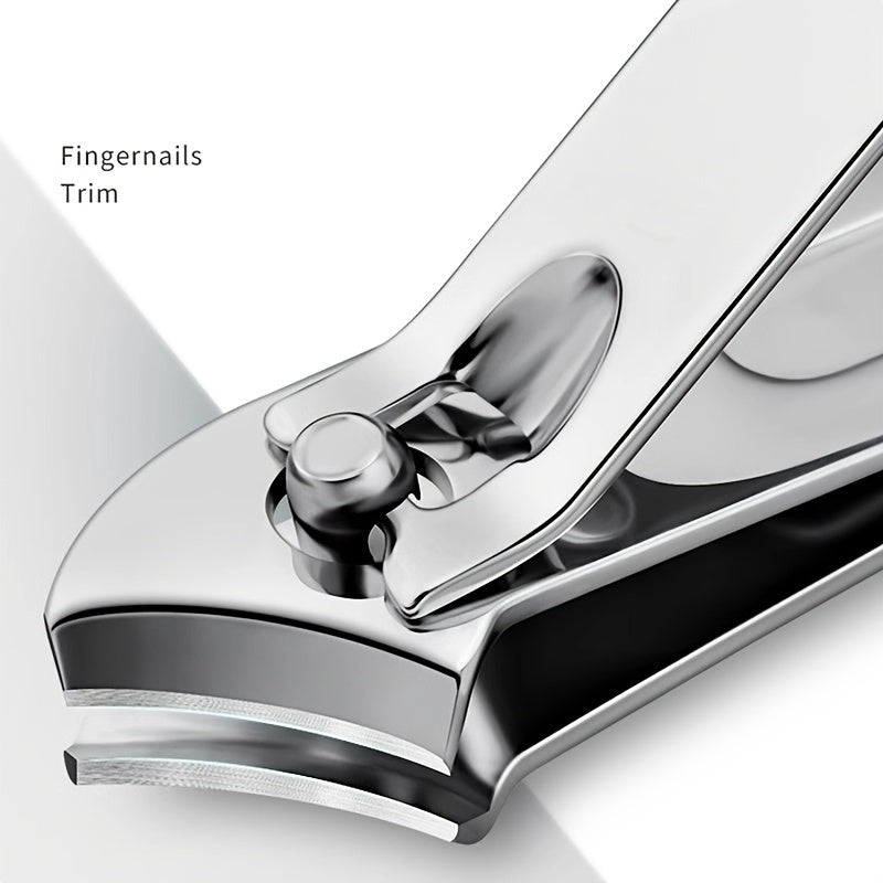 Slanted Nail Scissors Fingernail & Toenail Cutter Manicure Tool