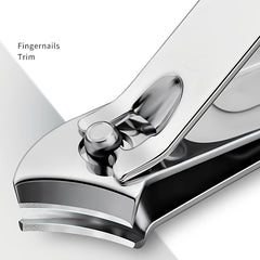 Slanted Nail Scissors Fingernail & Toenail Cutter Manicure Tool
