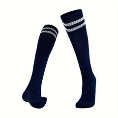 Men's Over Knee High Sport Socks - Striped Design