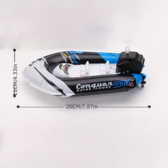 Inflatable Wind-up Water Play Speedboat Educational Toy