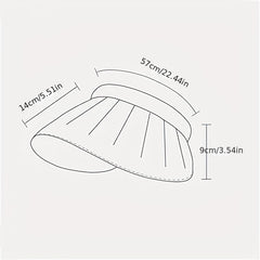 Wide Brim Summer Shell Visors Sun Hat Women Headband