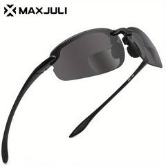 MAXJULI Bifocal Sunglasses TR90 Frame Comfortable UV Protection