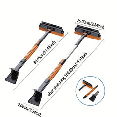 Car Snow Shovel Windshield Deicing Brush Winter Cleaning Tool