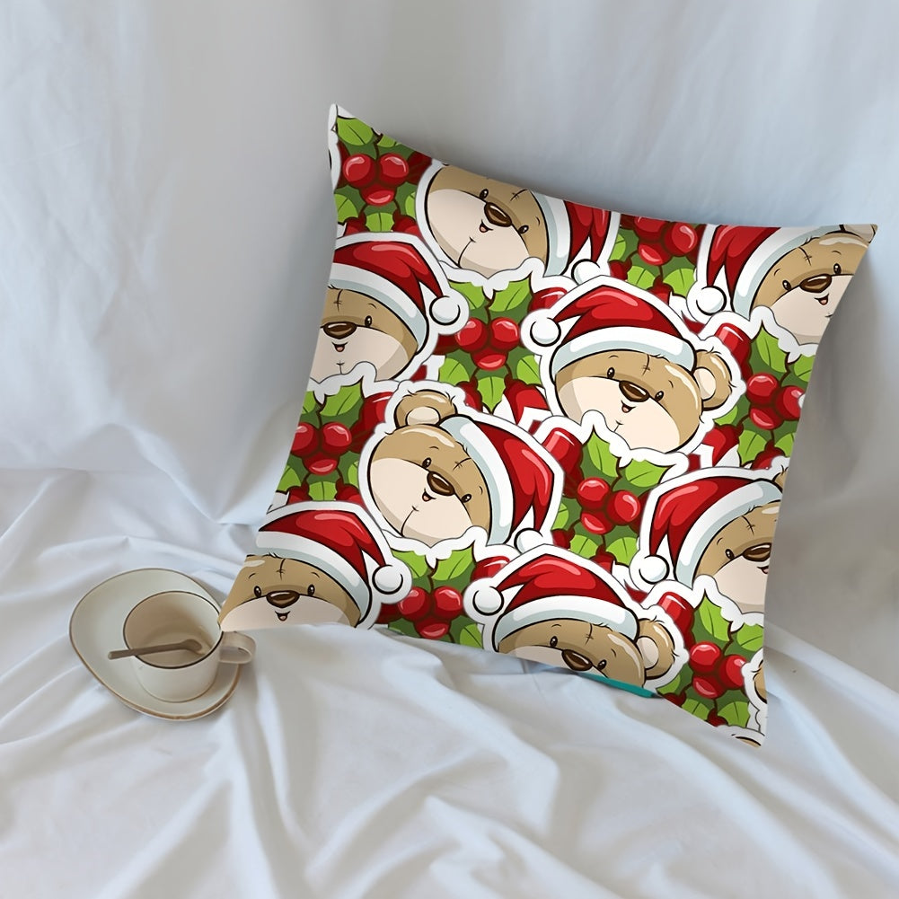 Cartoon Pillowcase Christmas Gift Living Room Bedroom Cushion Cover