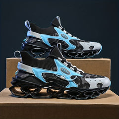 Men's Breathable Running Shoes Lightweight Shock Absorption