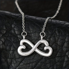 Infinity Heart Stainless Steel Necklace - Gift for Daughter