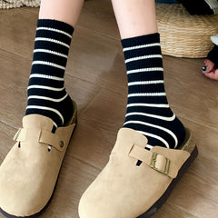 Spring Autumn Sports Socks Set of 6 Pairs