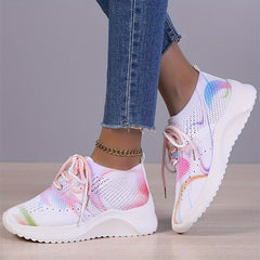 Women's Colorful Running Shoes Comfortable And Breathable Sneakers