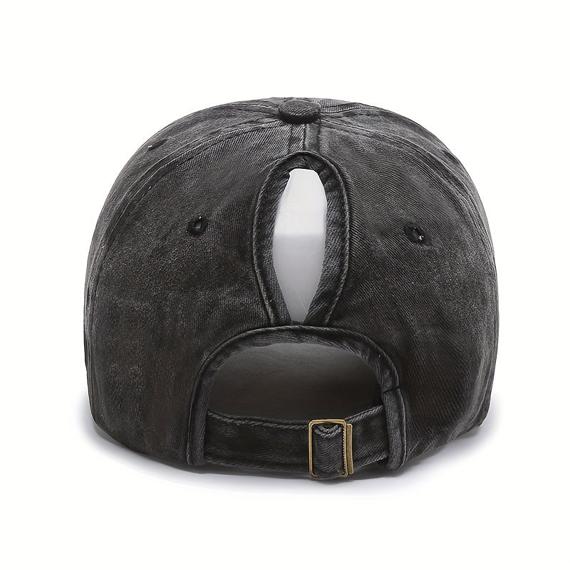Washed Distressed Softball Mom Trucker Hat Embroidery Baseball Cap