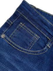 Men's Straight Stretch Denim Jeans