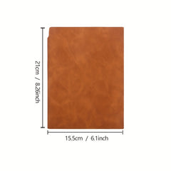 A5 Soft Leather Meeting Notebook