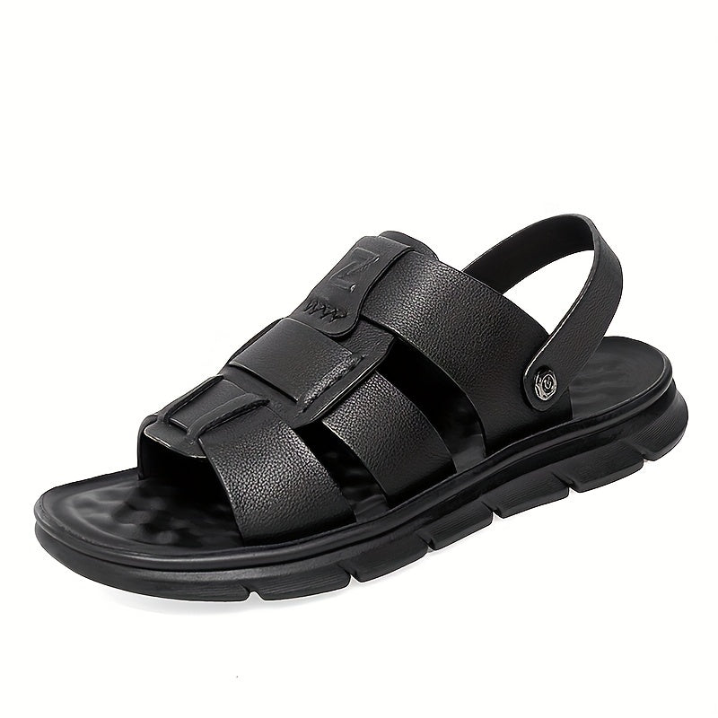 Men's Open Toe Slip On Beach Sandals