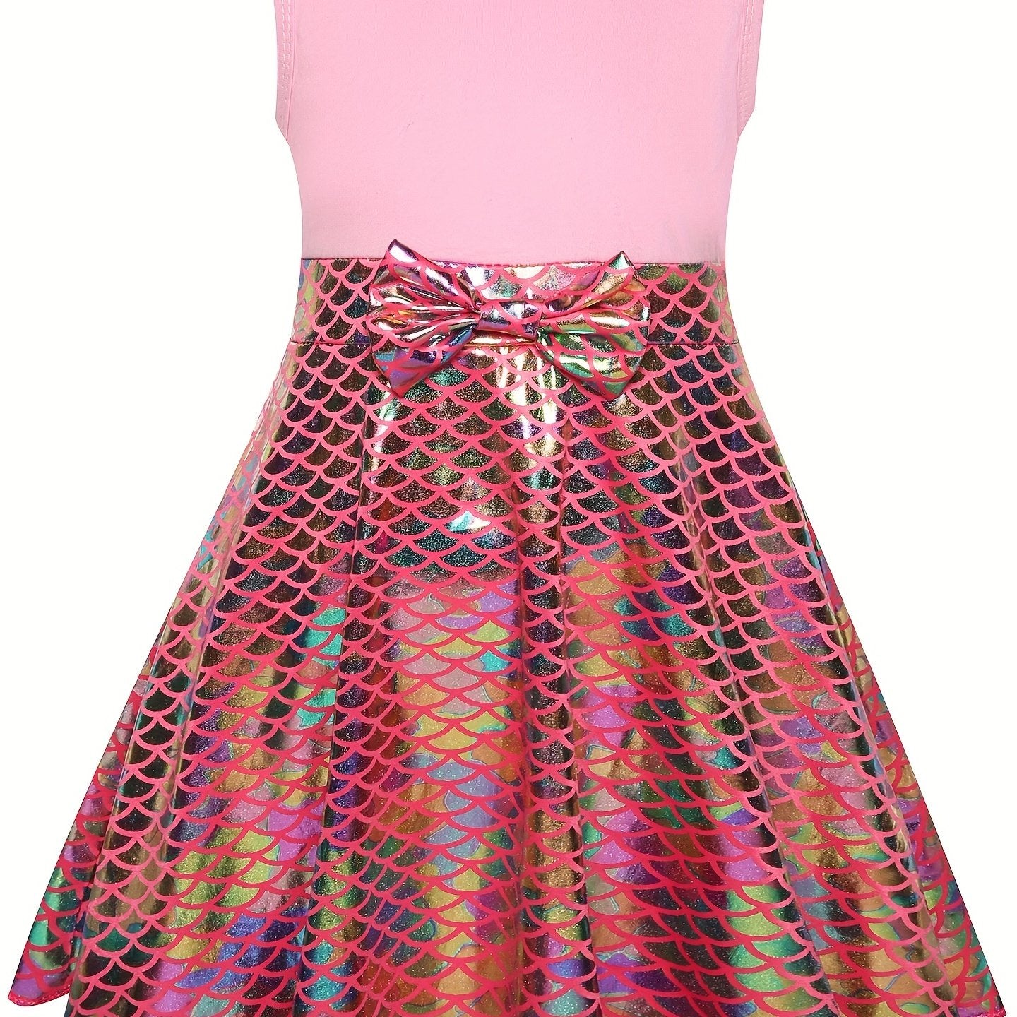 Girls Princess Dress & Accessories Sleeveless Dress Fish Cosplay Performance Cos