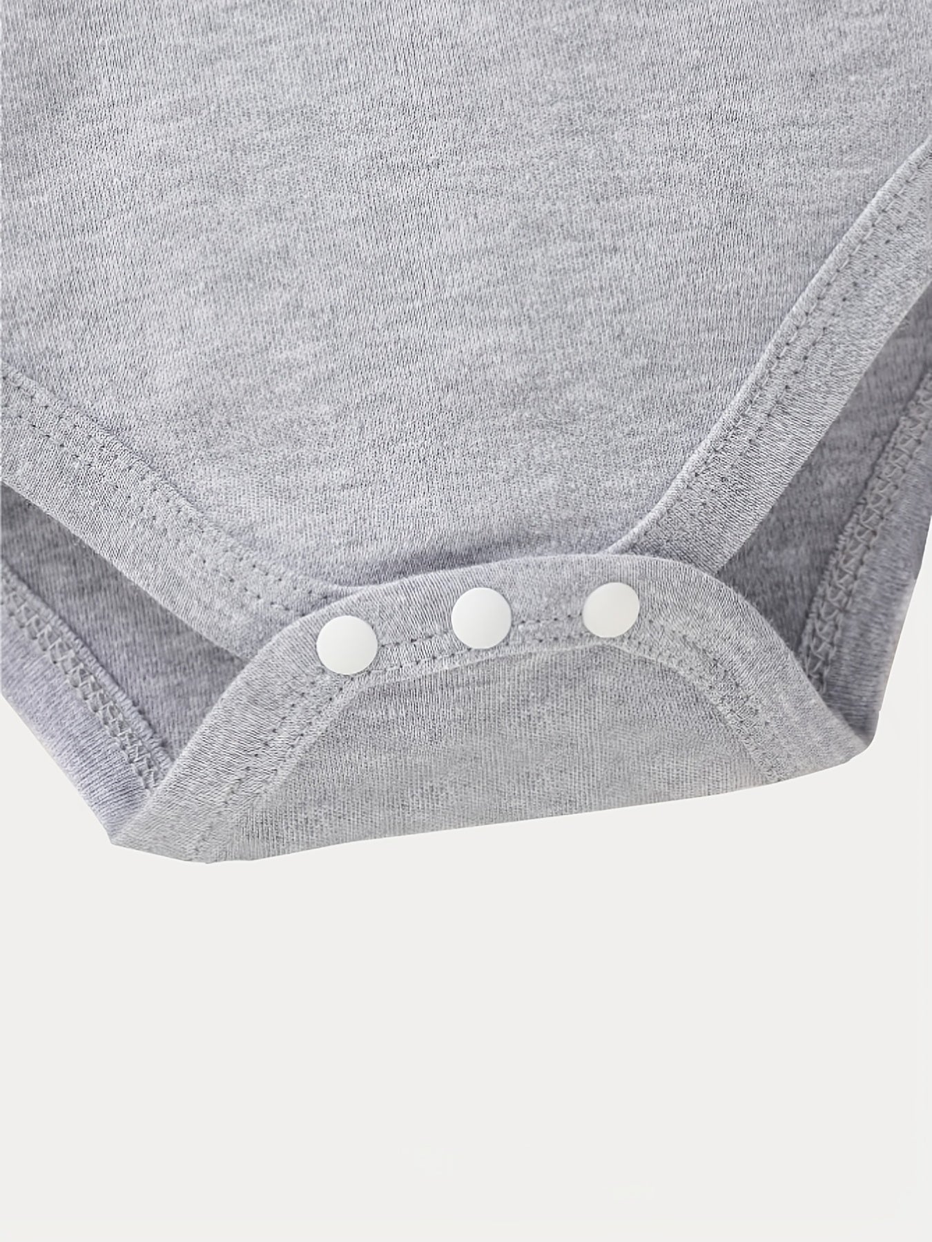 6pcs Baby Girls Triangle Bodysuits Cotton Long Sleeve Rompers