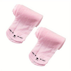 2 Pairs Girls Thin Breathable Dance Socks for Summer