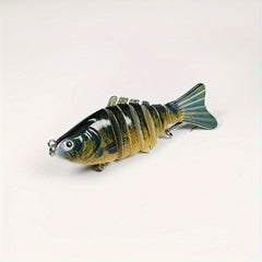 5pcs Lifelike 7 Segment Swimbait 15g Crankbait Fishing Tackle