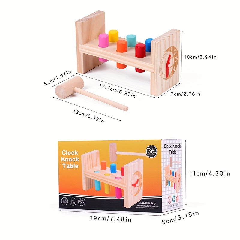 Montessori Wooden Hammering Toys for Kids
