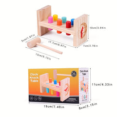 Montessori Wooden Hammering Toys for Kids