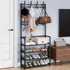 Standing Coat Rack Shoes Garment Clothes Hat Coat Rack 4 5 Layers