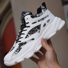 Breathable Mesh Women's Chunky Sneakers Non Slip Shoes