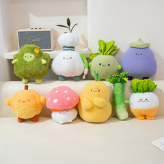 AKKUN Veggie Plush Toy Collection - Soft Stuffed Animals for Kids & Adults