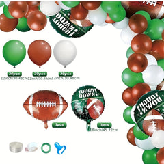 100pcs Football Balloons Football Themed Birthday Party Decorations