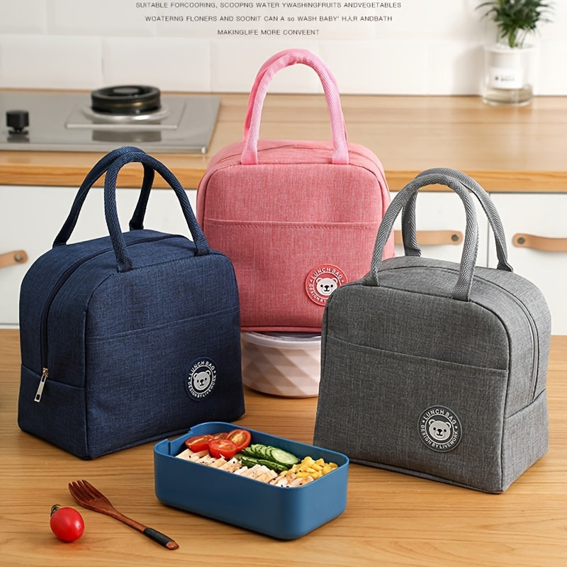 Waterproof Thermal Lunch Bag Insulation Portable Thickened Lunch Box Bag