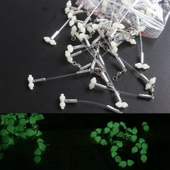 5pcs Luminous Gourd Balance Bracket Swivel Connector Fishing DIY Group