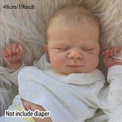 19 inch Realistic Reborn Youngsters Doll Full Body Soft Vinyl Girl