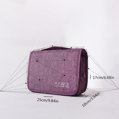 Travel Toiletry Bag with Hanging Hook for Men and Women