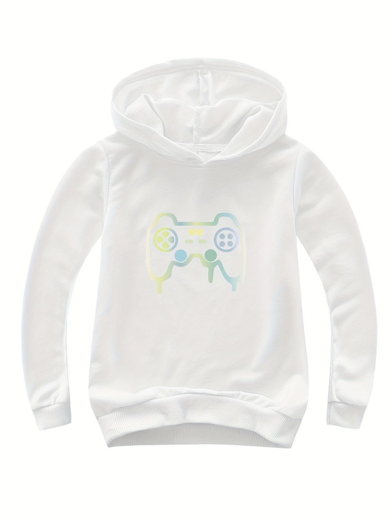 Gamepad Print Hoodies Comfy Pullover Sweatshirt Spring Fall Sports Gift